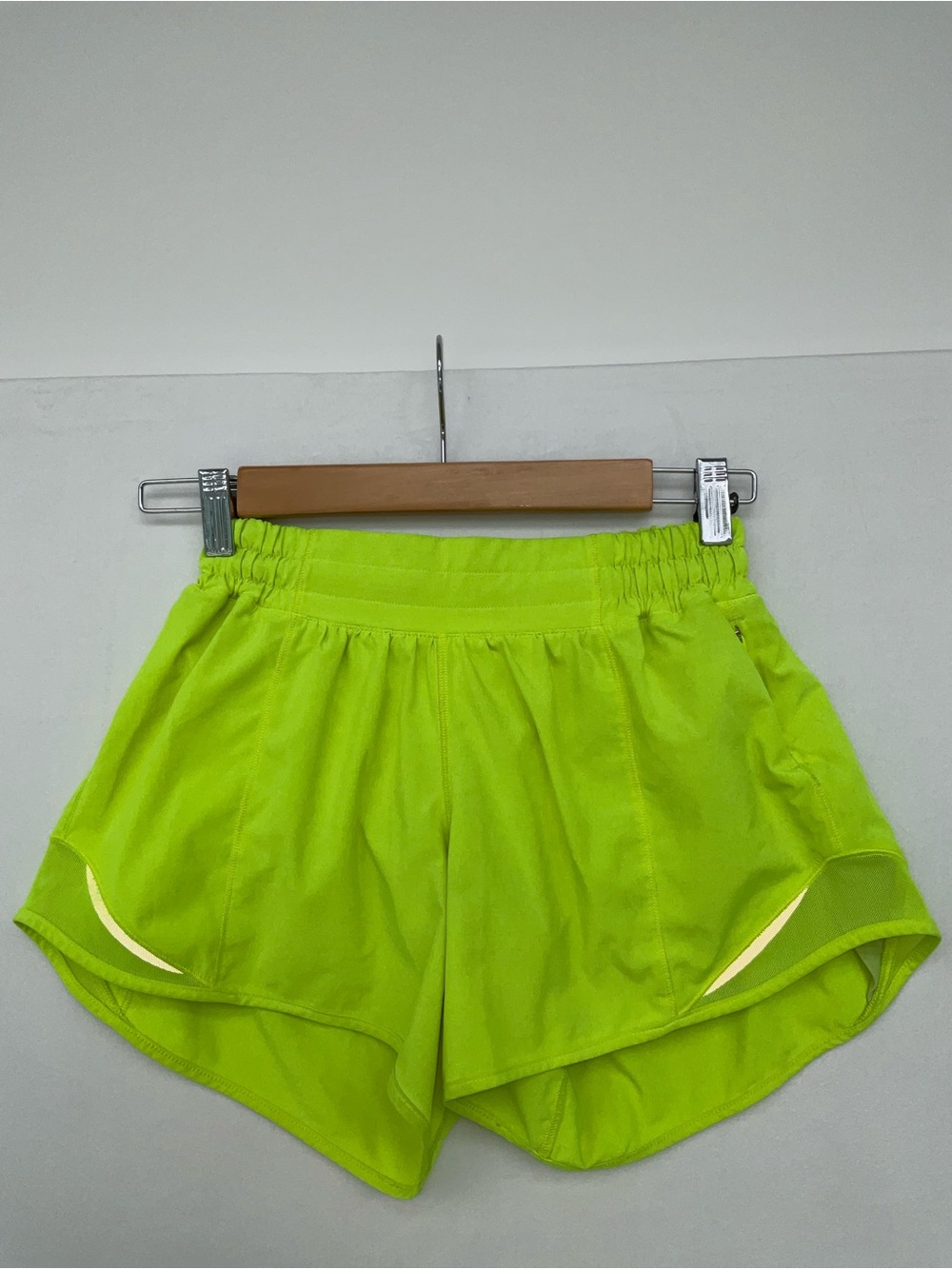 lululemon athletica Neon Lime Athletic Shorts